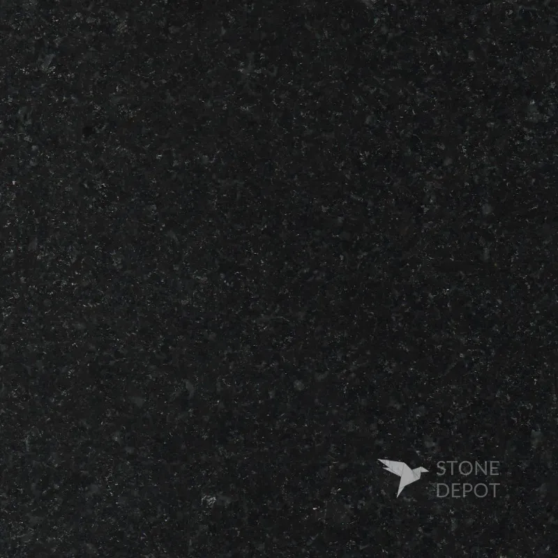 Absolute Black granite slab with smooth, uniform finish from Stone Depot