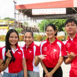 Stone Depot Team in front of Stone Depot Iloilo branch